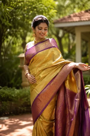 Pure Kanchipuram Saree (Copy)